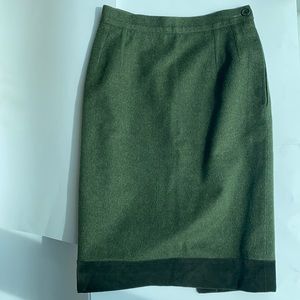 YVES SAINT LAURENT vintage  pencil skirt size XS
